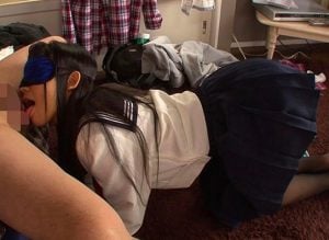 【星奈あい】中出しセックスでガクブル痙攣!清純派美少女JKの制服ハメ撮りセックス
