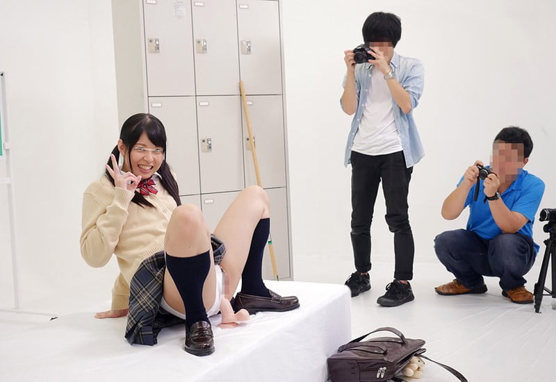 ディルドオナニー撮影会　女子校生